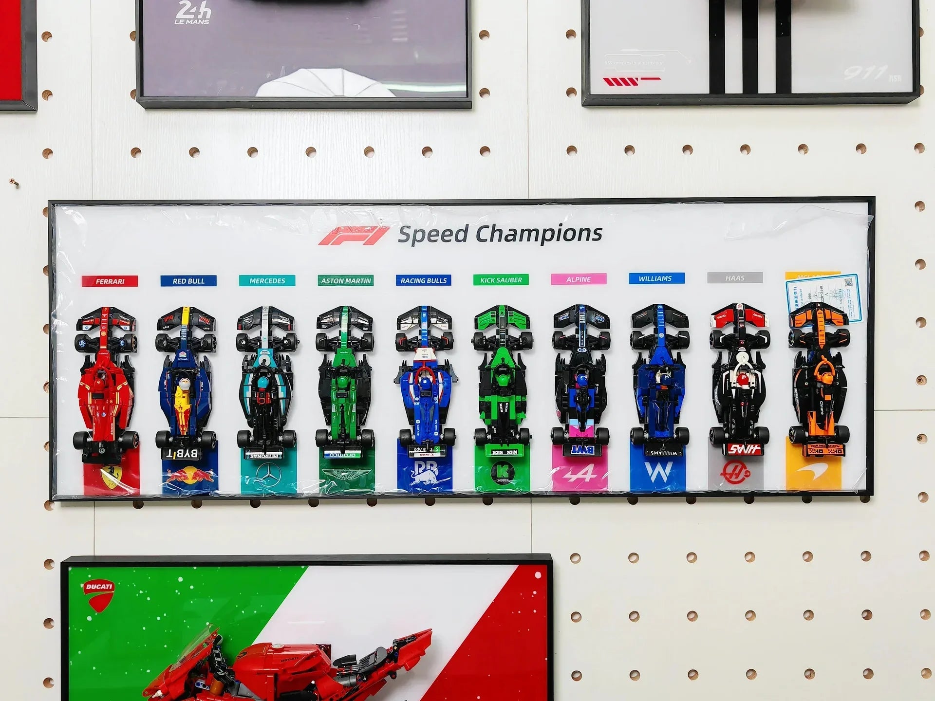The Perfect Wall Display for Diecast & Racing Car Collectors