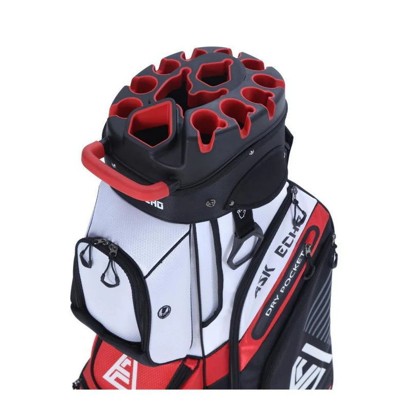 STRIKE-X Cart Bag – 14-Way Organizer with Lock-In Stability for Every Round