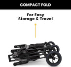 Jeep Wrangler 4-in-1 Wagon Stroller – Luxury Quad by Delta Children