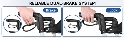 Best Rollator Walkers with Seats for Elderly Mobility Support