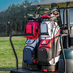 STRIKE-X Cart Bag – 14-Way Organizer with Lock-In Stability for Every Round
