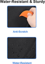 Wheelchair Side Bag with Cup Holder - Wheelchair Armrest Pouch Accessories for Adults, Storage Bags to Hang on Side Oversized Zipper Pull for Electric Wheelchair Walker Rollator Scooter