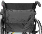 Wheelchair Storage Bag for Elderly & Disabled – Fits Wheelchairs and Transport Chairs, FSA/HSA Eligible, Easy Strap-On Installation, Black