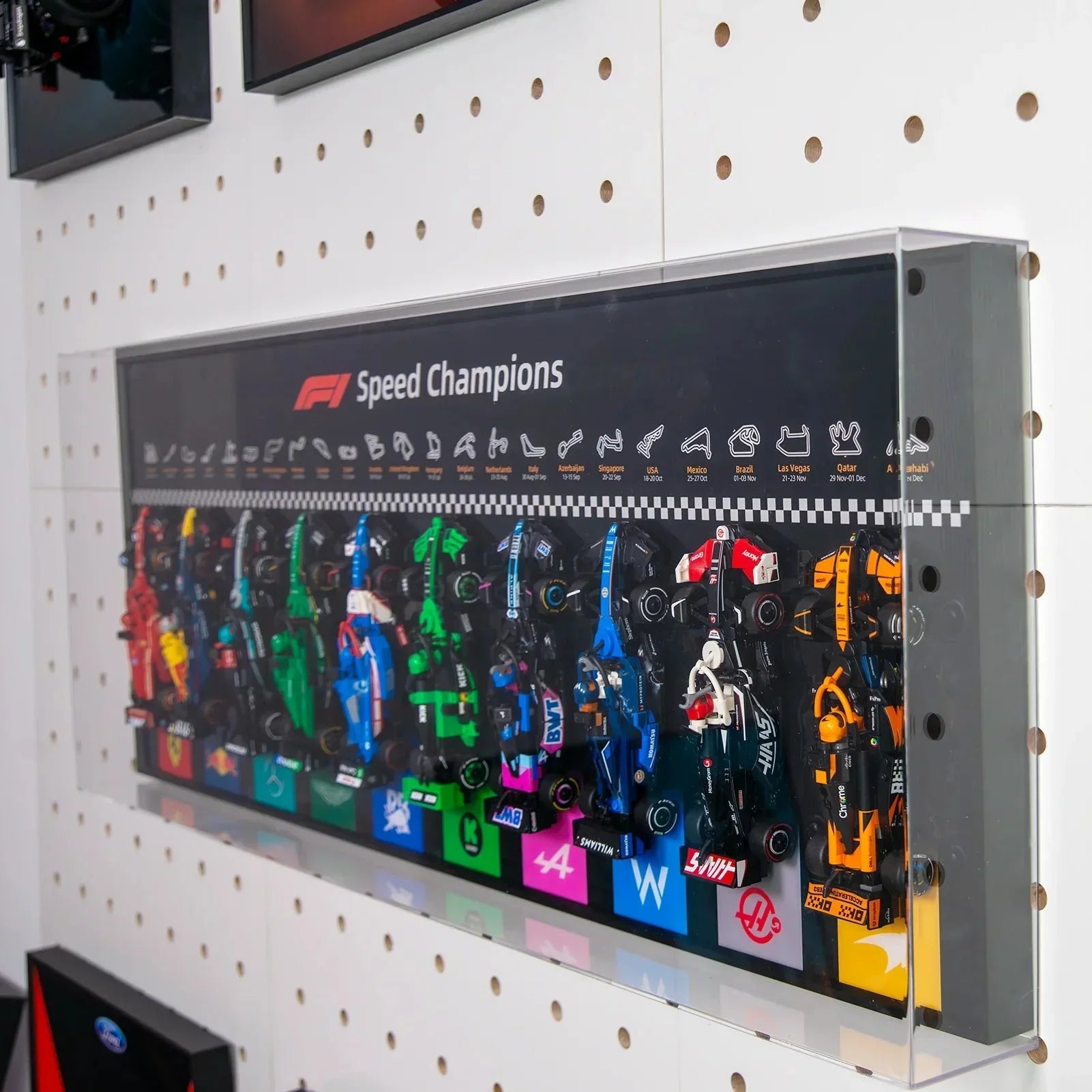 The Perfect Wall Display for Diecast & Racing Car Collectors