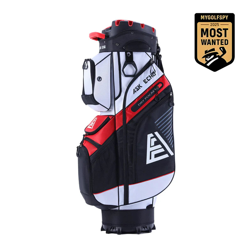 STRIKE-X Cart Bag – 14-Way Organizer with Lock-In Stability for Every Round
