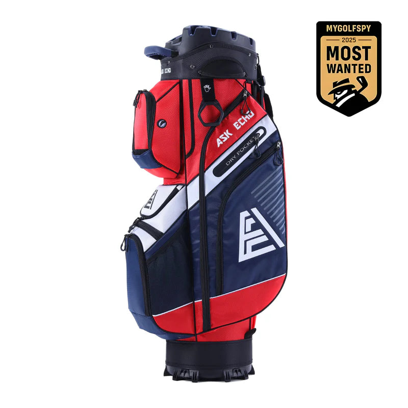 STRIKE-X Cart Bag – 14-Way Organizer with Lock-In Stability for Every Round